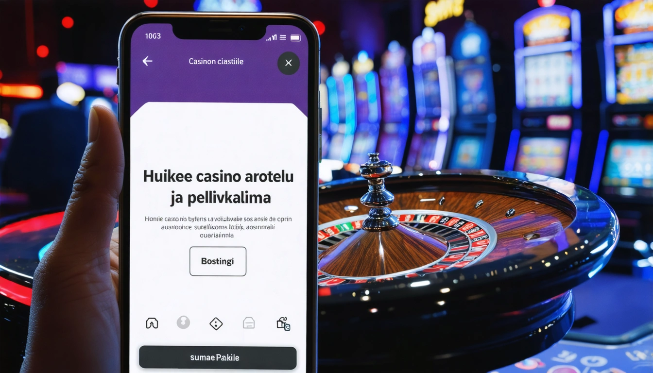 Huikee casino arvostelu ja pelivalikoima suomalaisille