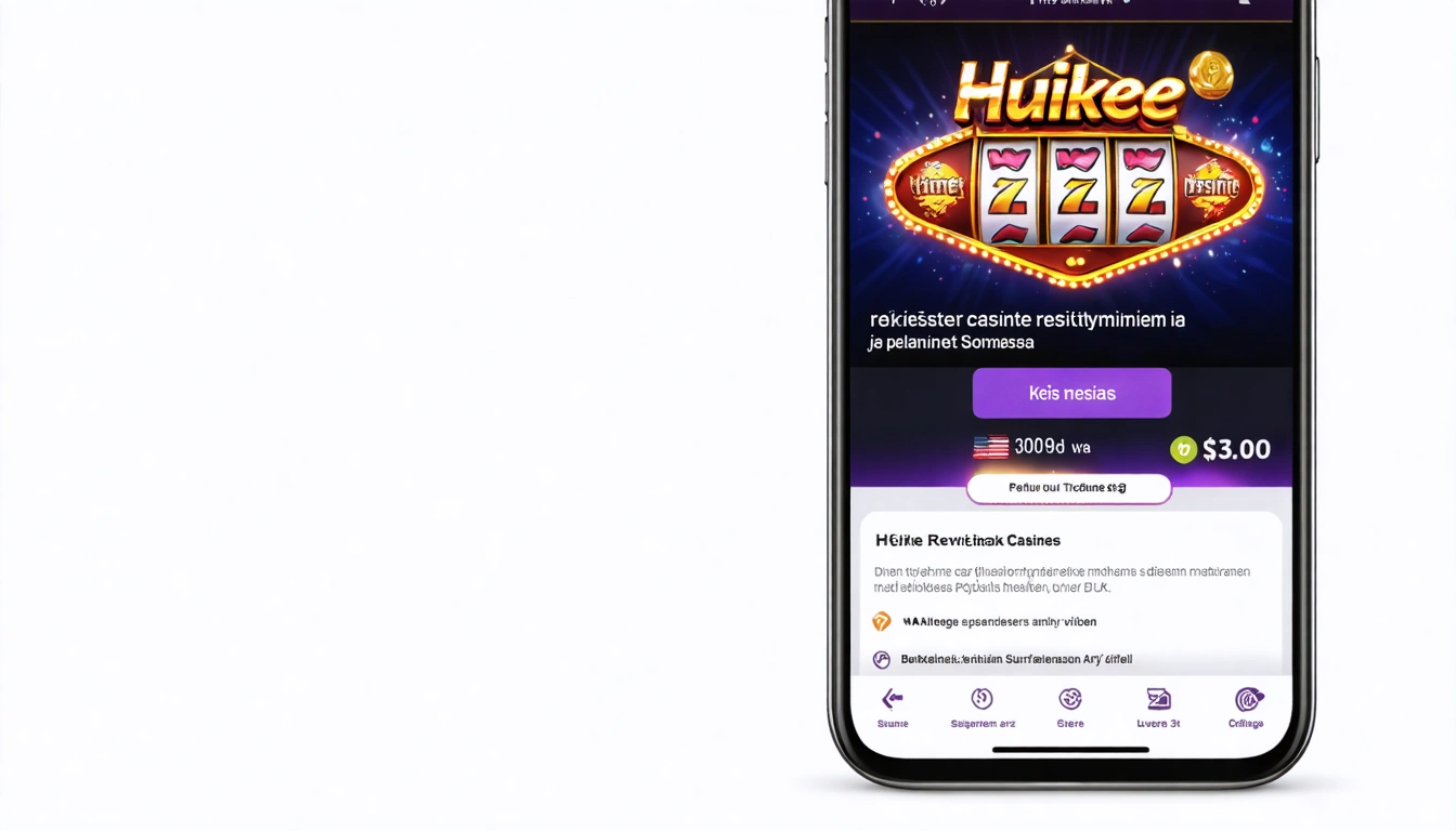 Huikee casino rekisteröityminen ja pelaaminen Suomessa