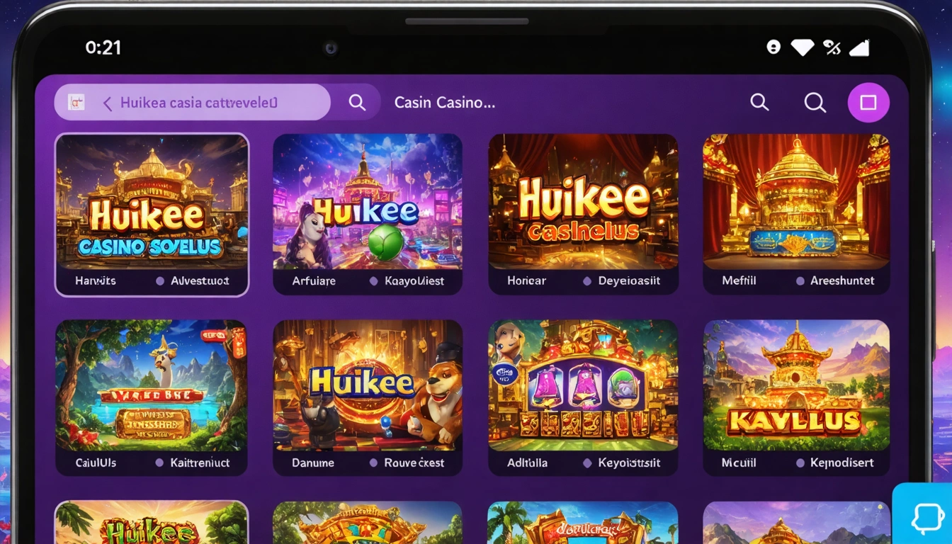 Huikee casino sovellus mobiiliarvostelu ja käyttöohjeet